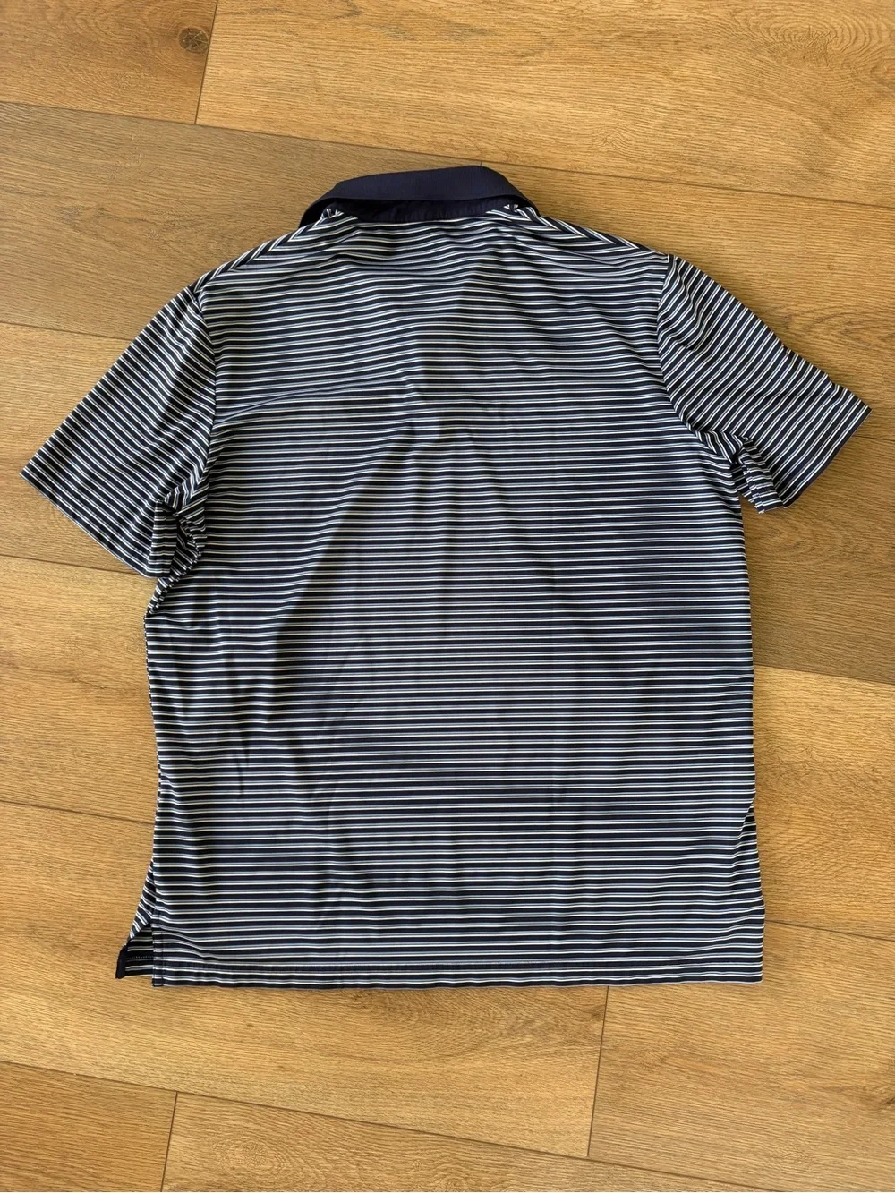Polo by Ralph Lauren Navy and White Striped Polo
